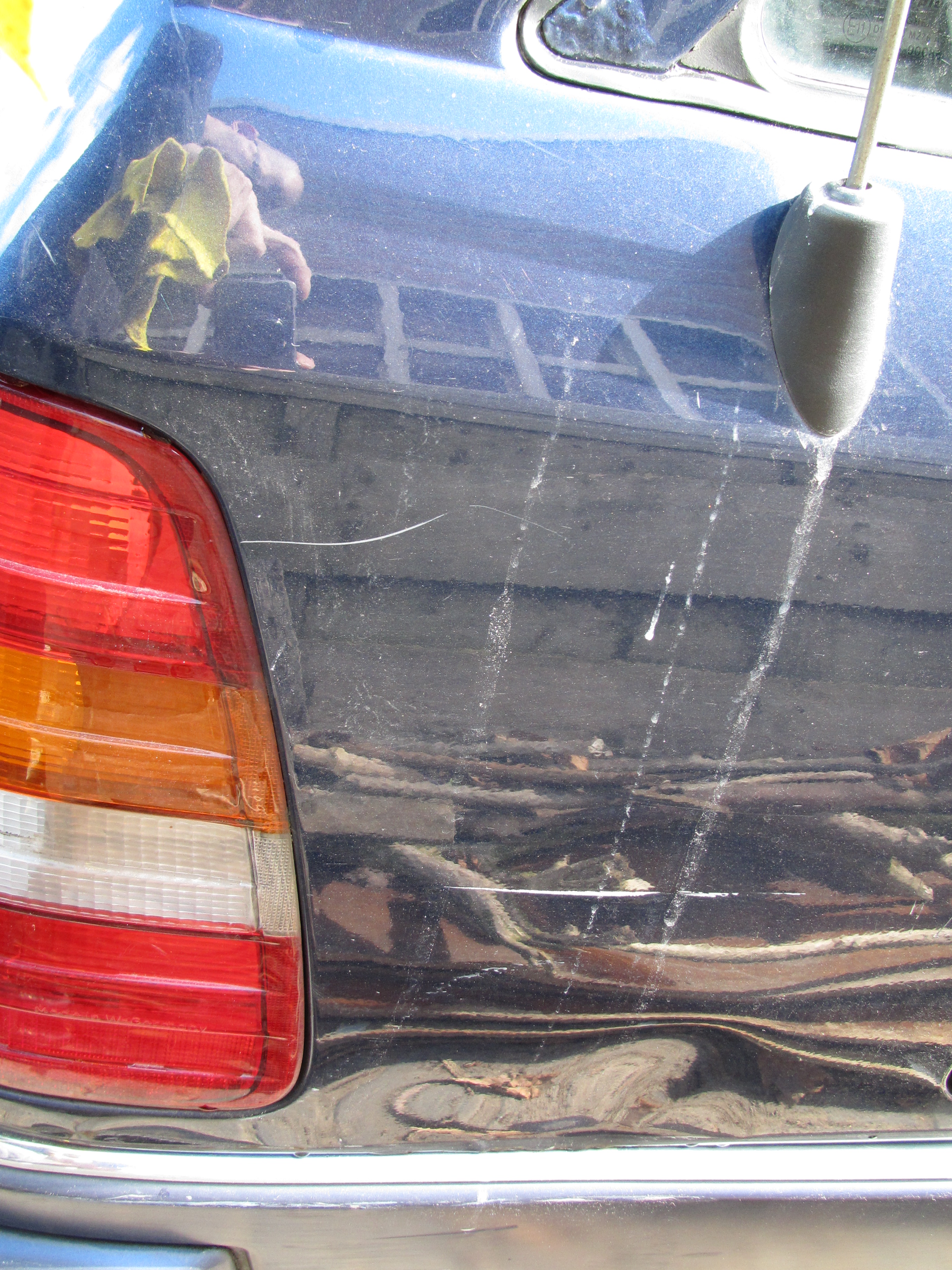 Koets plaatwerk schade rechts